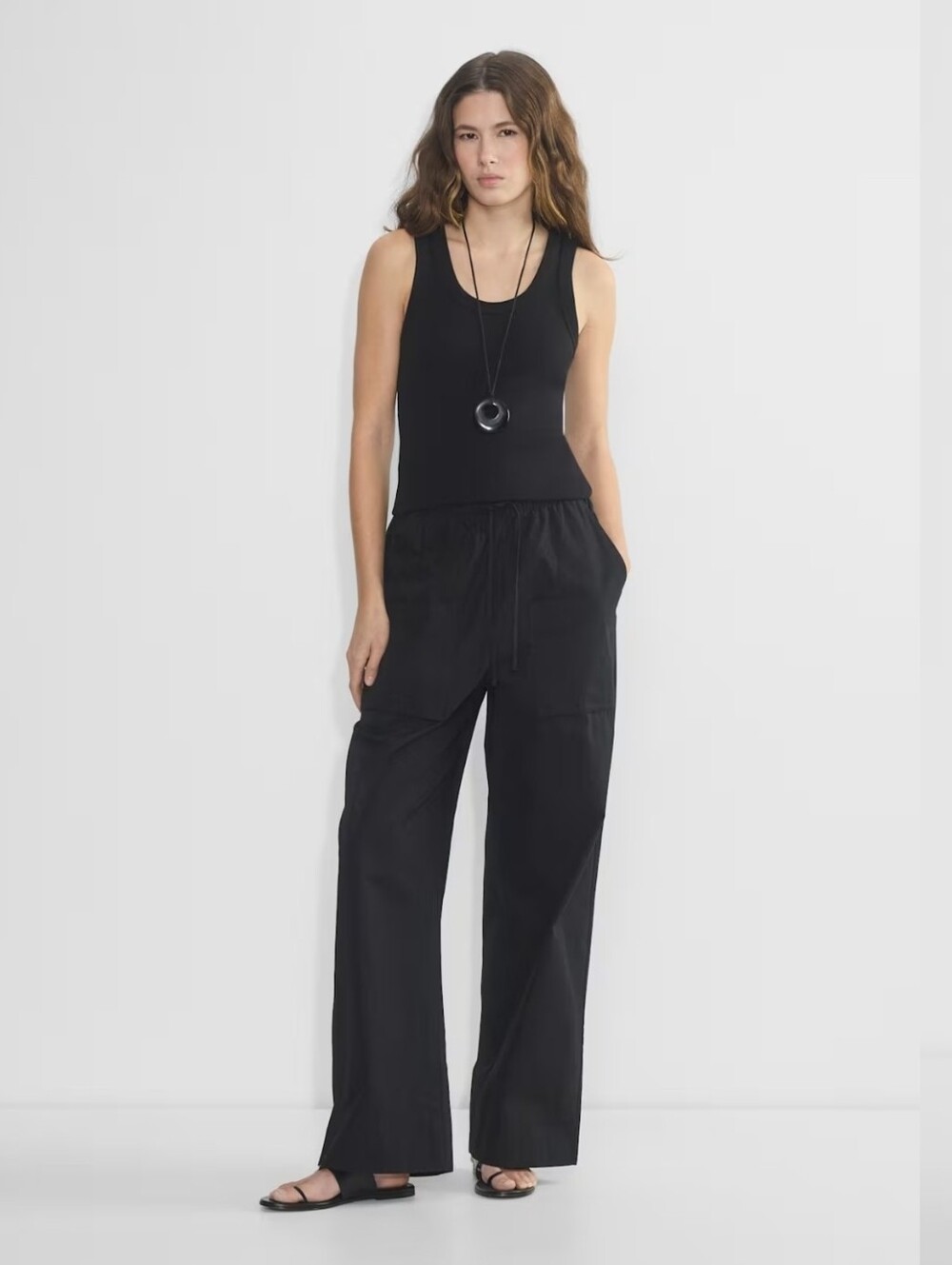 ARITZIA BABATON SYSTEM POPLIN PANTS XS